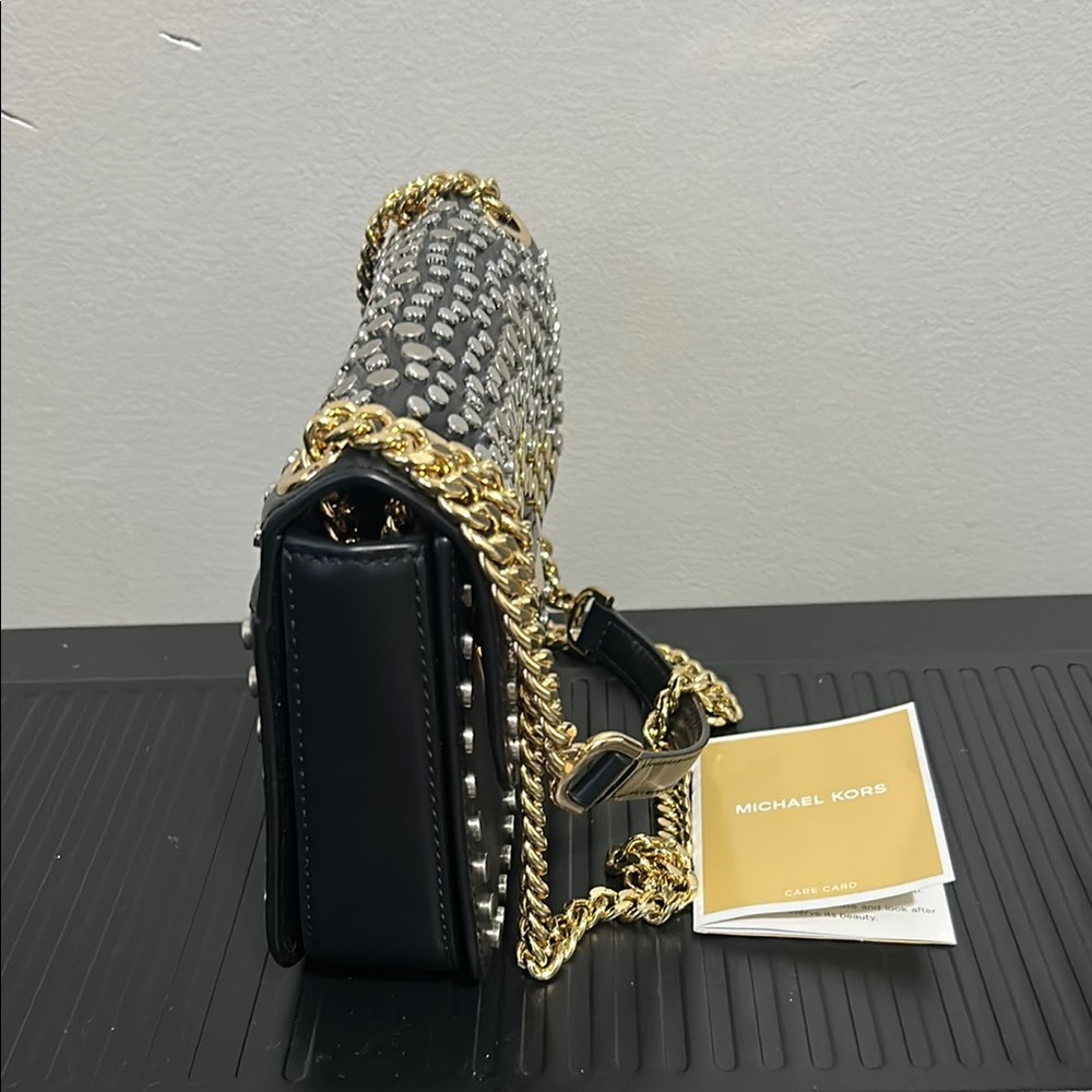 Michael Kors Sloan Editor Jenkins Stud Handbag - Picture 2 of 10